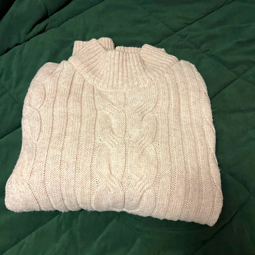 Time & Tru womens mockneck sweater